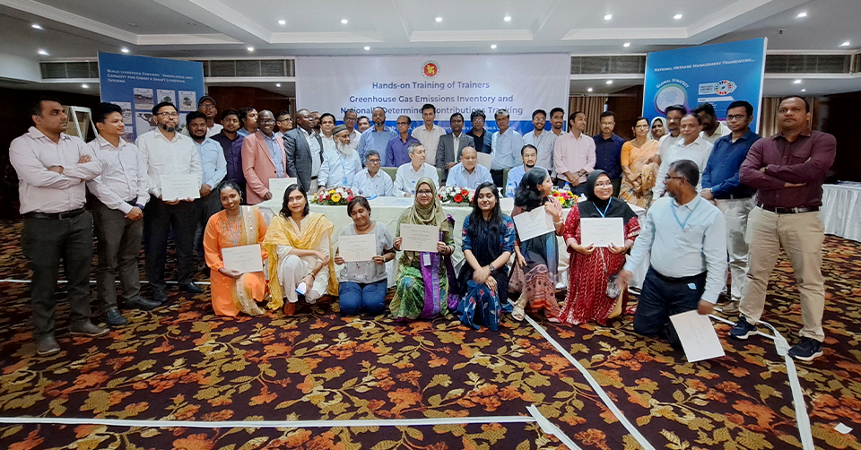 Building capacity in Bangladesh to measure and report greenhouse gas emissions from livestock